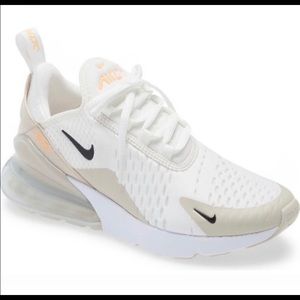 Nike Air Max 270 White Desert Sand Size 8